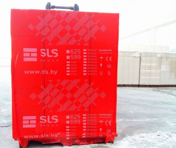 Газоcиликатный стеновой блок SLS 625х200х300_фото Газоcиликатный стеновой блок SLS 625х200х300