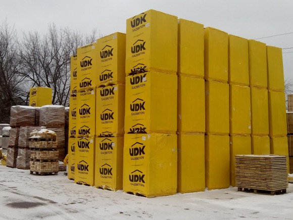 Газобетон U-Block UDK 500х200х500